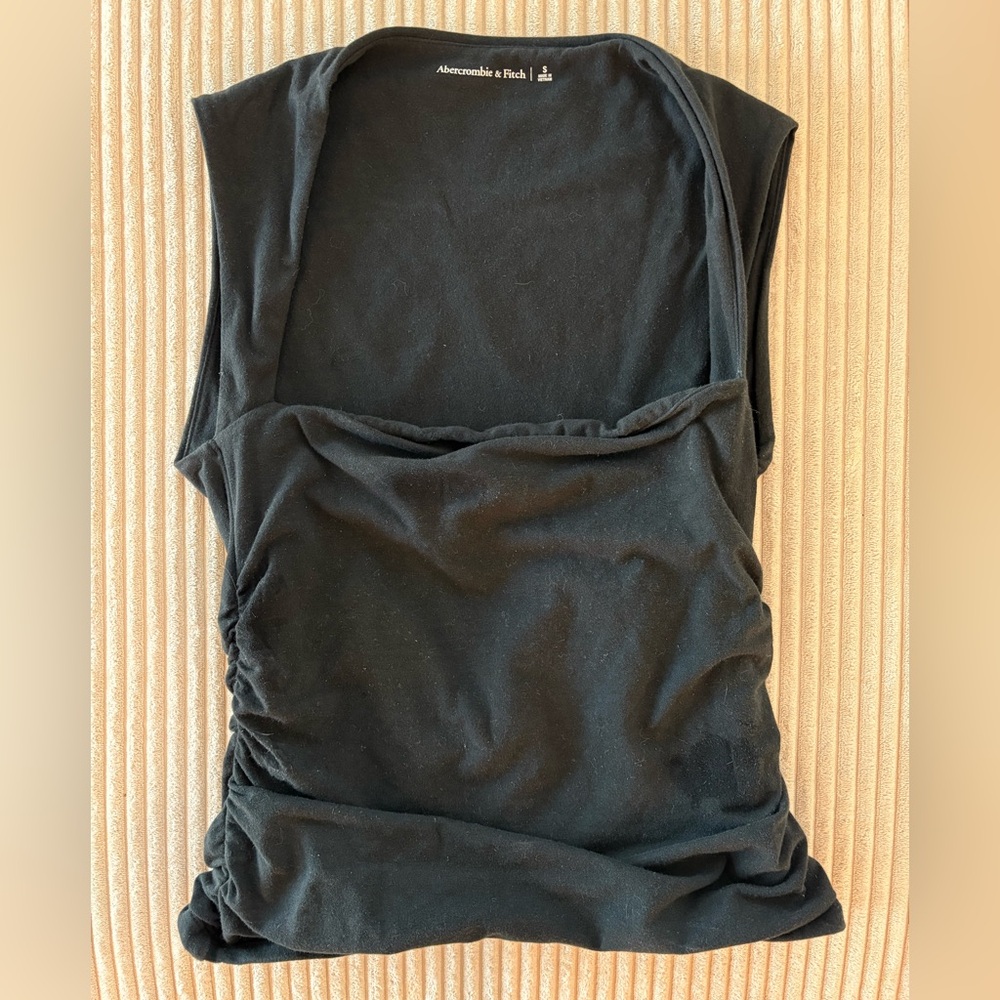 Abercrombie & Fitch The Ava Black Top